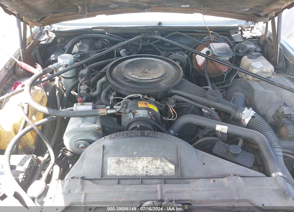 1985 CADILLAC ELDORADO VIN: 1G6EL5784FE620905