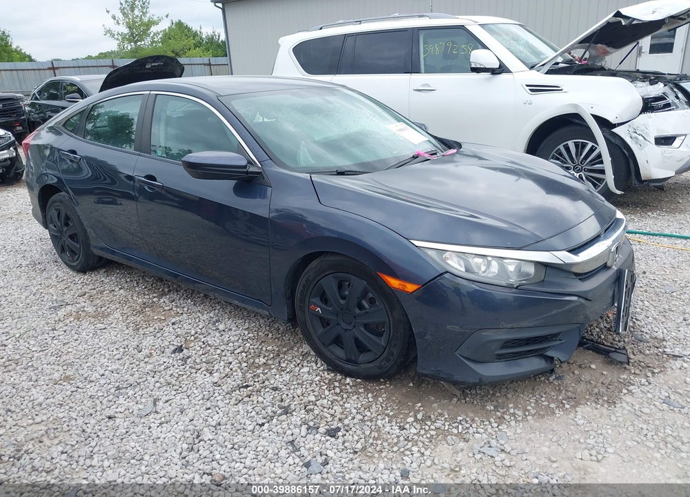 2017 HONDA CIVIC LX VIN: 2HGFC2F57HH552782
