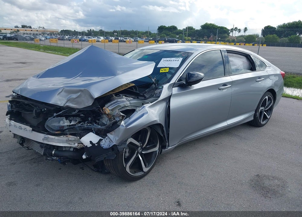 2022 HONDA ACCORD SPORT SPECIAL EDITION VIN: 1HGCV1F45NA073320