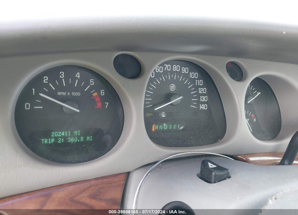 2003 BUICK LESABRE CUSTOM VIN: 1G4HP52K434105496