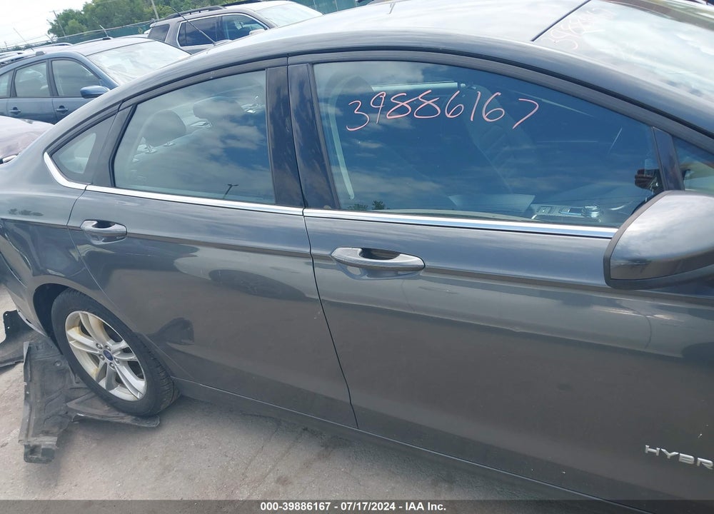 2018 FORD FUSION HYBRID SE VIN: 3FA6P0LU5JR149175