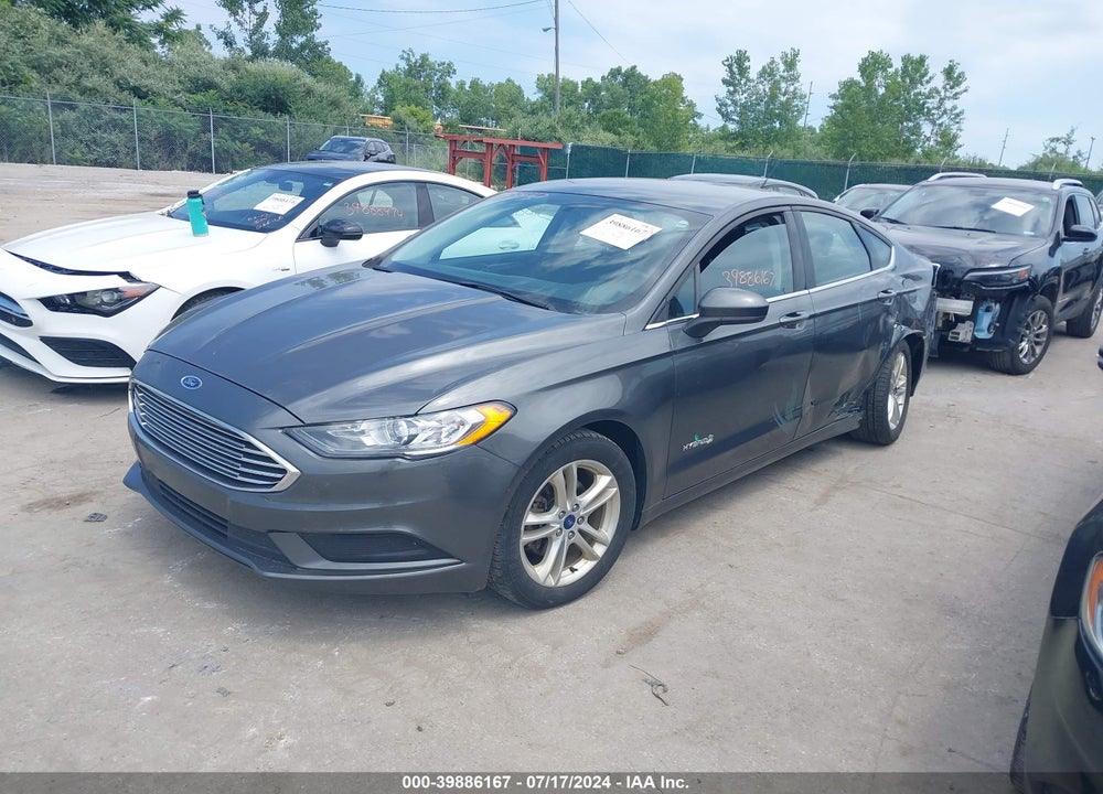 2018 FORD FUSION HYBRID SE VIN: 3FA6P0LU5JR149175