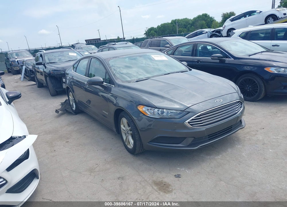 2018 FORD FUSION HYBRID SE VIN: 3FA6P0LU5JR149175
