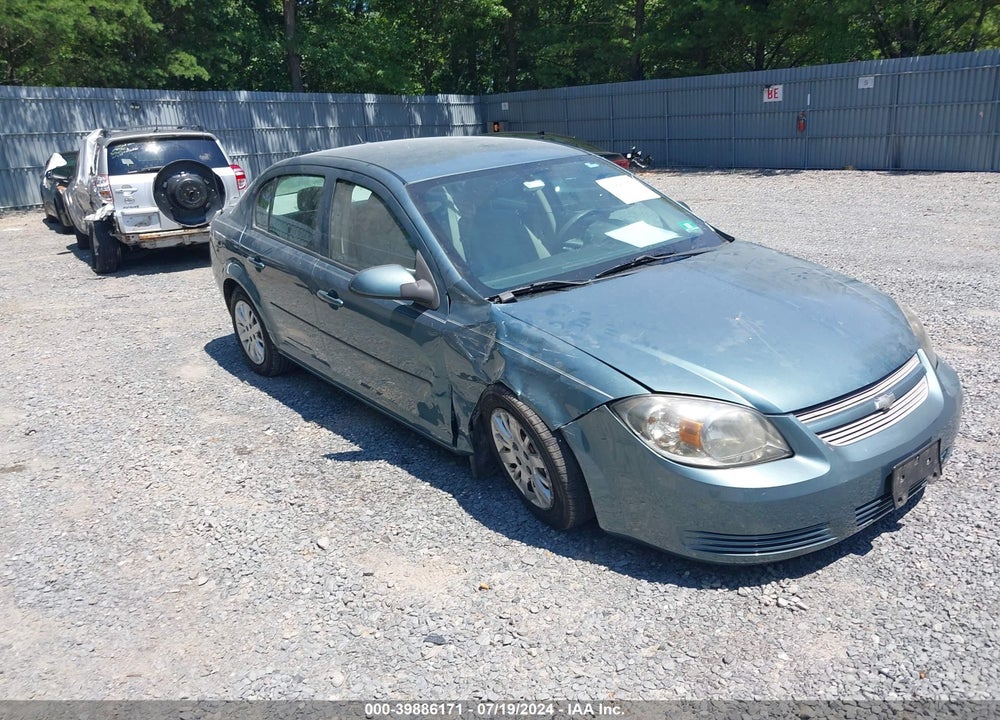 2010 CHEVROLET COBALT VIN: 1G1AD5F52A7162156