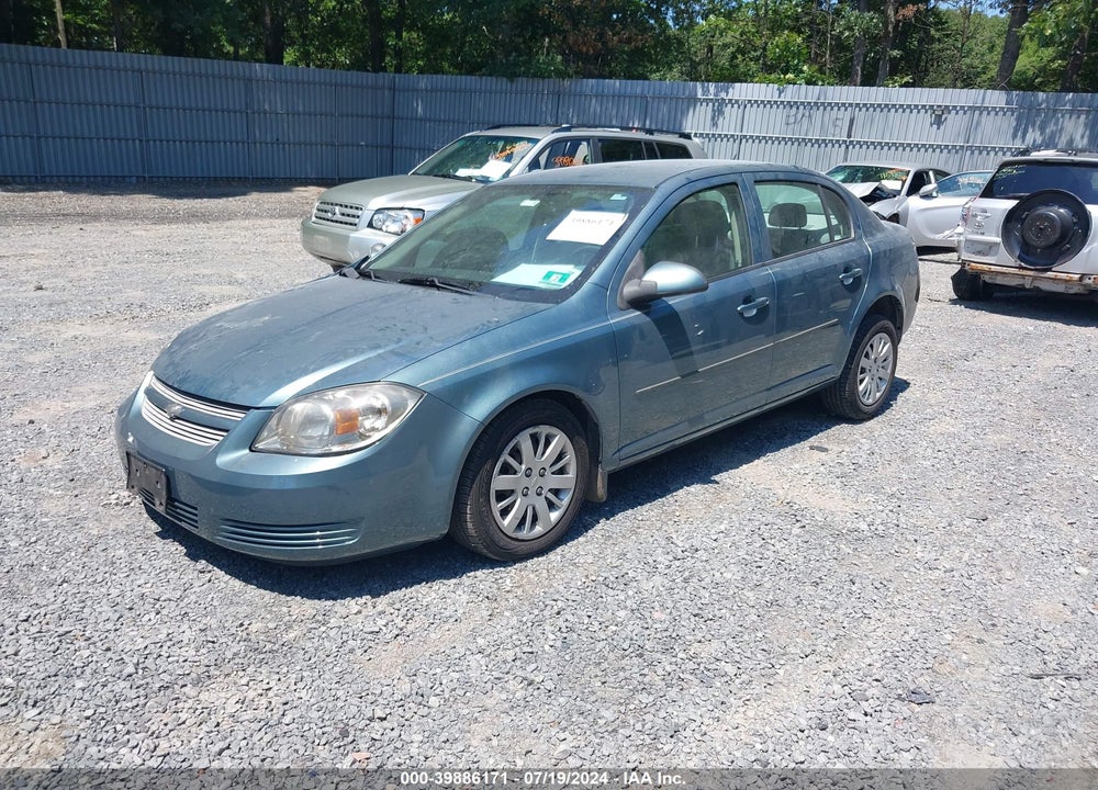 2010 CHEVROLET COBALT VIN: 1G1AD5F52A7162156