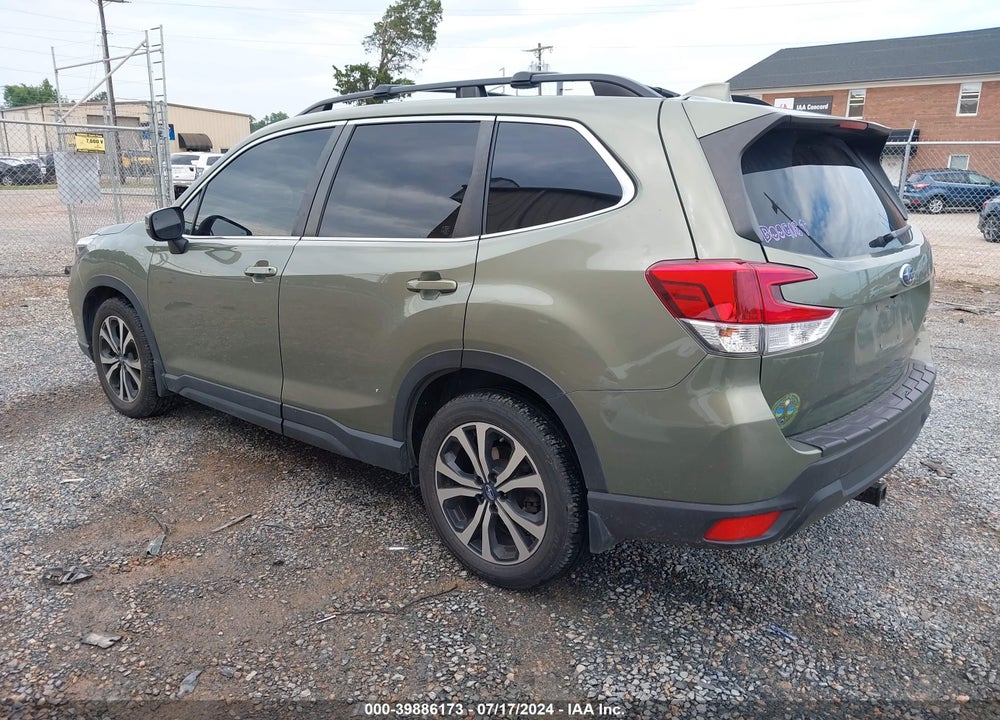 2019 SUBARU FORESTER LIMITED VIN: JF2SKASC8KH590177