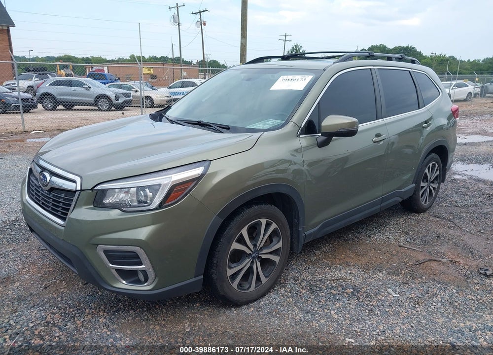 2019 SUBARU FORESTER LIMITED VIN: JF2SKASC8KH590177