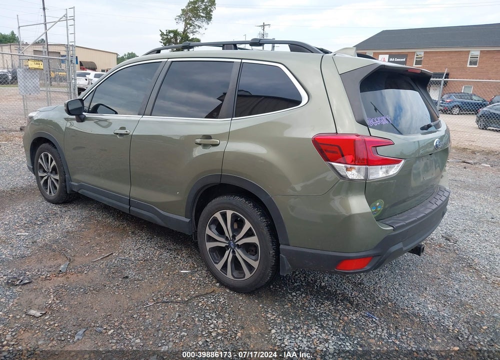 2019 SUBARU FORESTER LIMITED VIN: JF2SKASC8KH590177