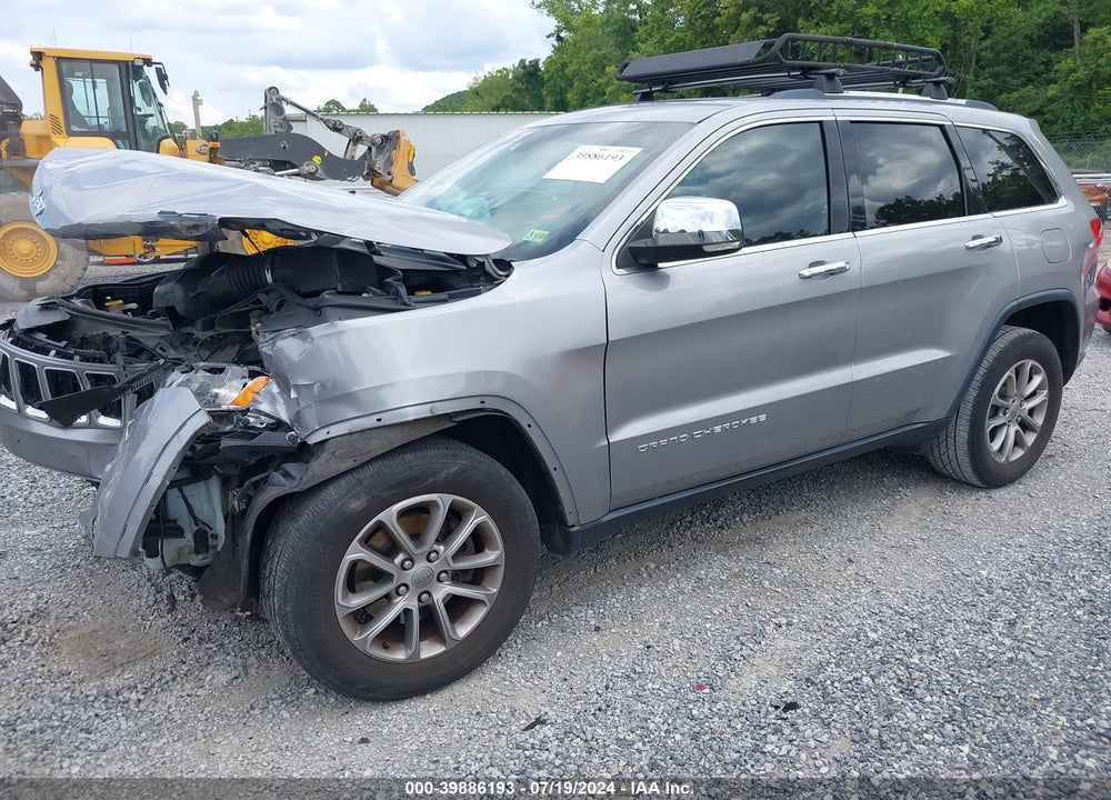 2015 JEEP GRAND CHEROKEE LIMITED VIN: 1C4RJFBG0FC234664