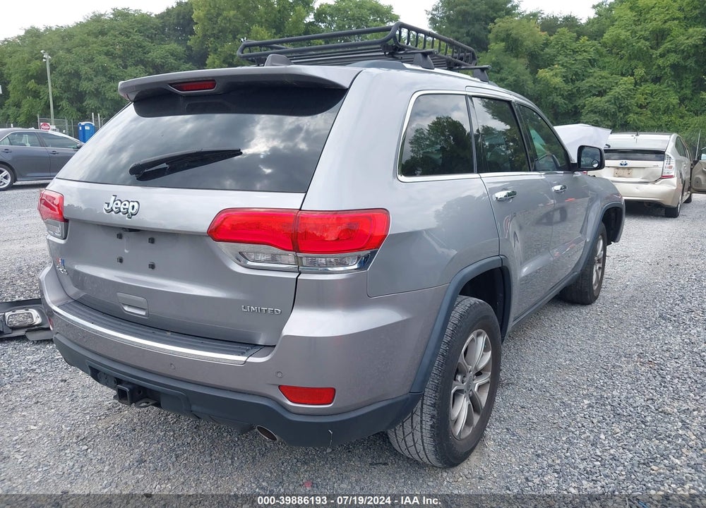 2015 JEEP GRAND CHEROKEE LIMITED VIN: 1C4RJFBG0FC234664
