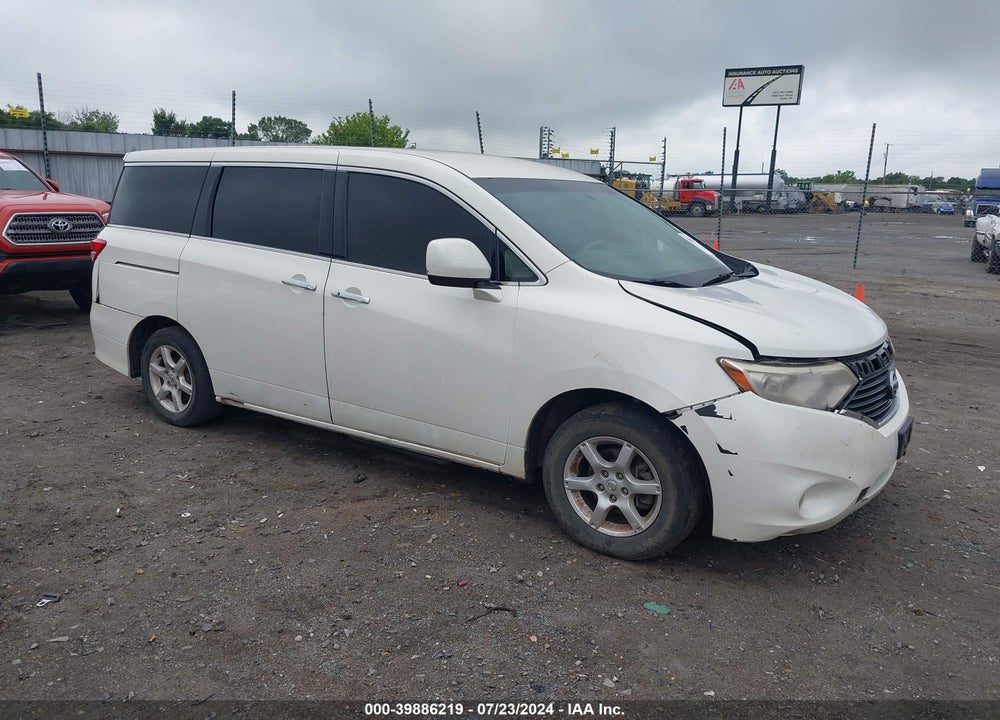 2014 NISSAN QUEST SV VIN: JN8AE2KP3E9102654