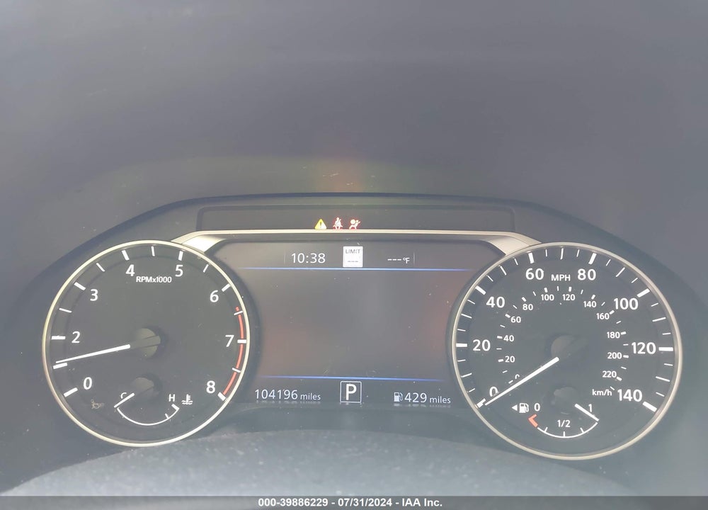 2019 NISSAN ALTIMA 2.5 SL VIN: 1N4BL4EW1KC185655