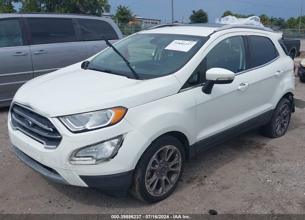 2019 FORD ECOSPORT TITANIUM VIN: MAJ3S2KE8KC286831