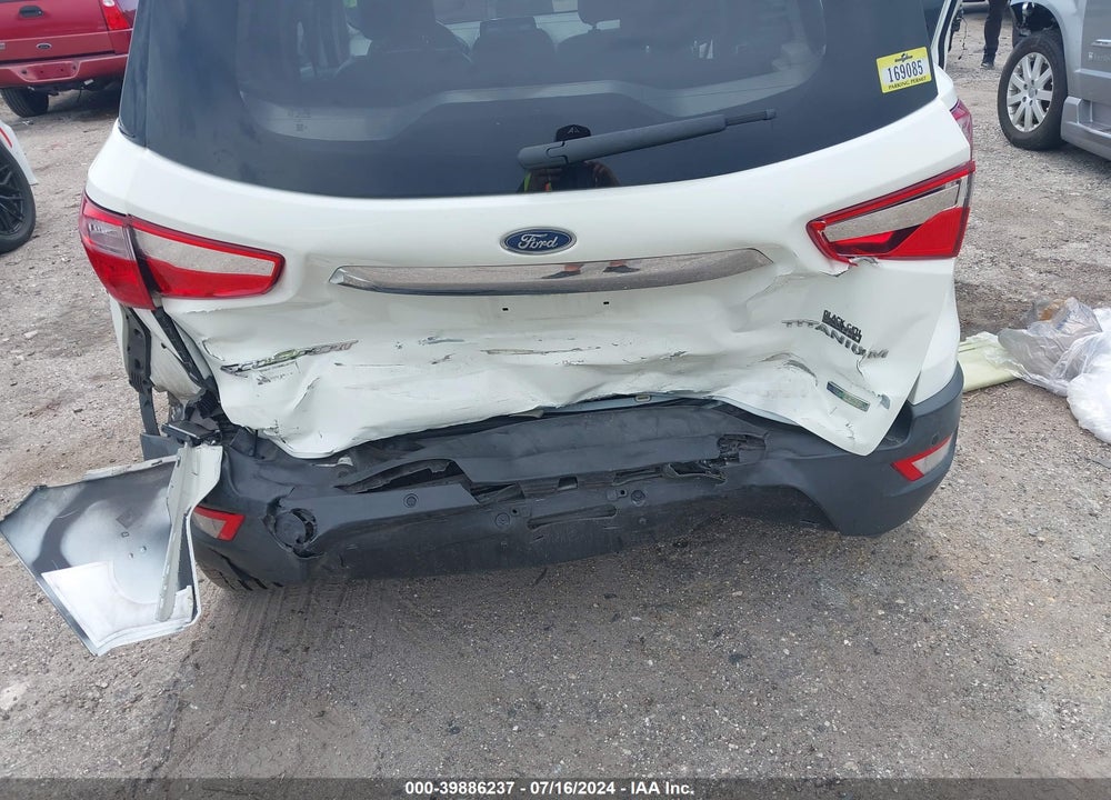2019 FORD ECOSPORT TITANIUM VIN: MAJ3S2KE8KC286831