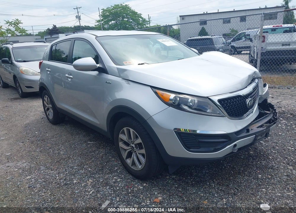 2016 KIA SPORTAGE LX VIN: KNDPBCAC7G7850552