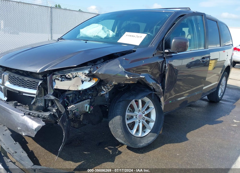 2019 DODGE GRAND CARAVAN SXT VIN: 2C4RDGCG6KR754882