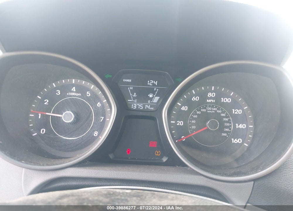 2016 HYUNDAI ELANTRA SE VIN: 5NPDH4AE3GH681022