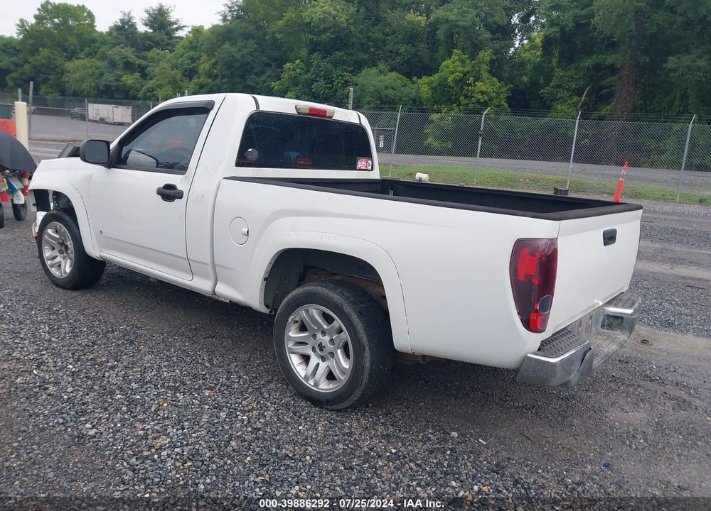 2007 CHEVROLET COLORADO WORK TRUCK VIN: 1GCCS149078121757