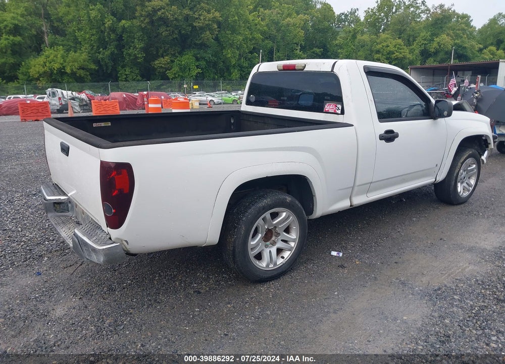 2007 CHEVROLET COLORADO WORK TRUCK VIN: 1GCCS149078121757