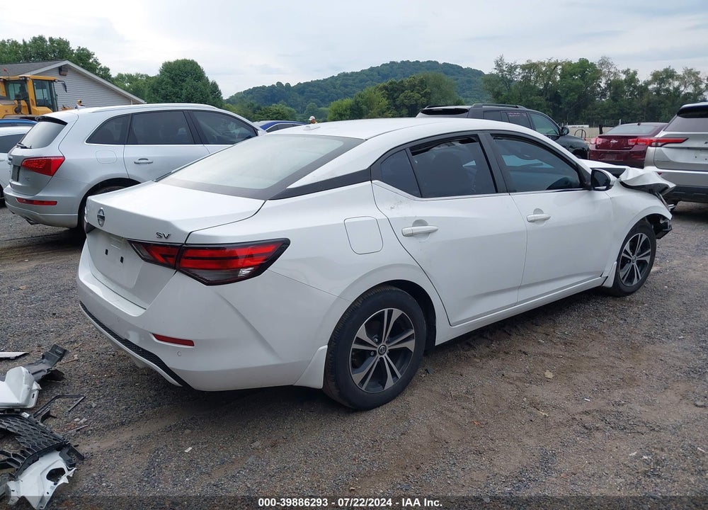 2020 NISSAN SENTRA SV XTRONIC CVT VIN: 3N1AB8CV3LY238510