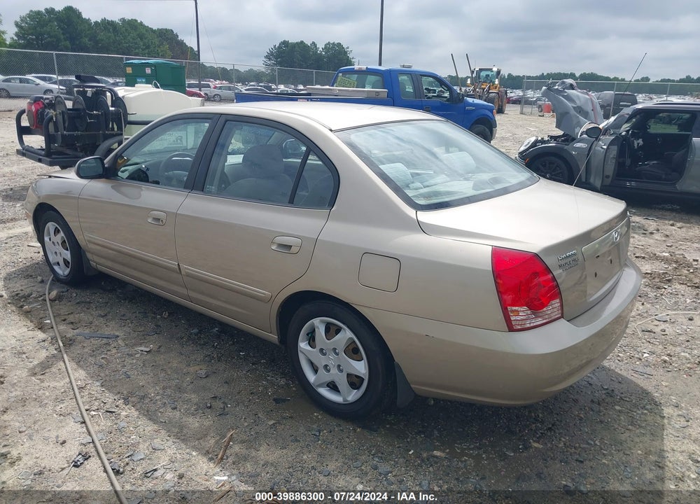2006 HYUNDAI ELANTRA GLS/LIMITED VIN: KMHDN46D16U215405