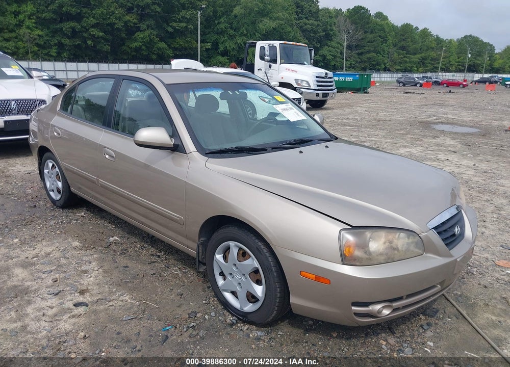 2006 HYUNDAI ELANTRA GLS/LIMITED VIN: KMHDN46D16U215405