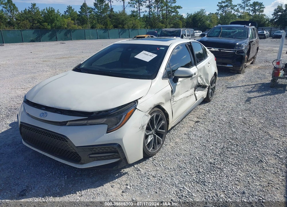 2020 TOYOTA COROLLA SE VIN: JTDP4RCE4LJ035251