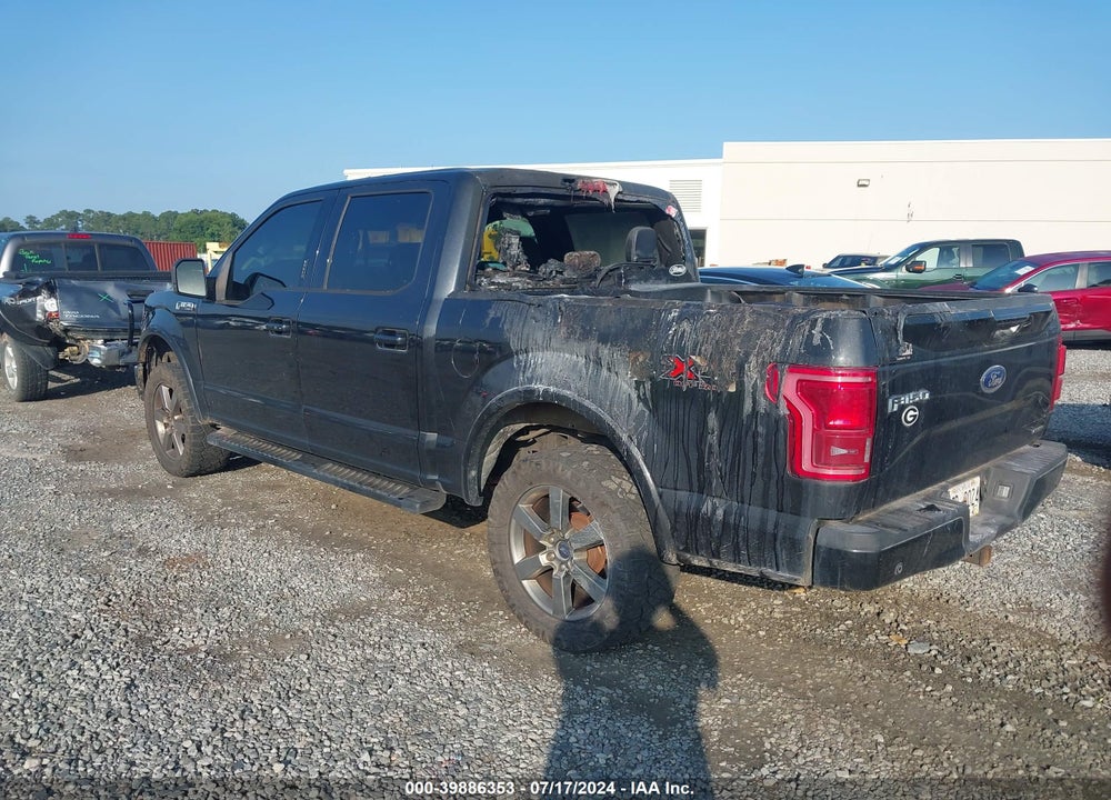 2015 FORD F-150 LARIAT VIN: 1FTEW1EF4FKE07369