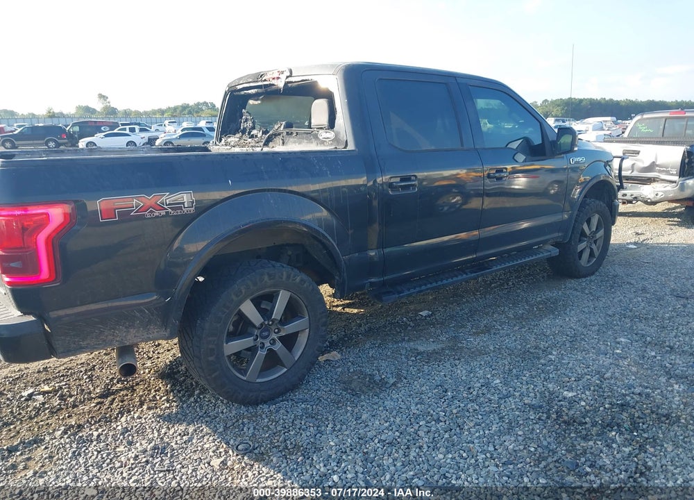 2015 FORD F-150 LARIAT VIN: 1FTEW1EF4FKE07369
