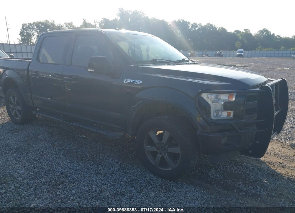2015 FORD F-150 LARIAT VIN: 1FTEW1EF4FKE07369