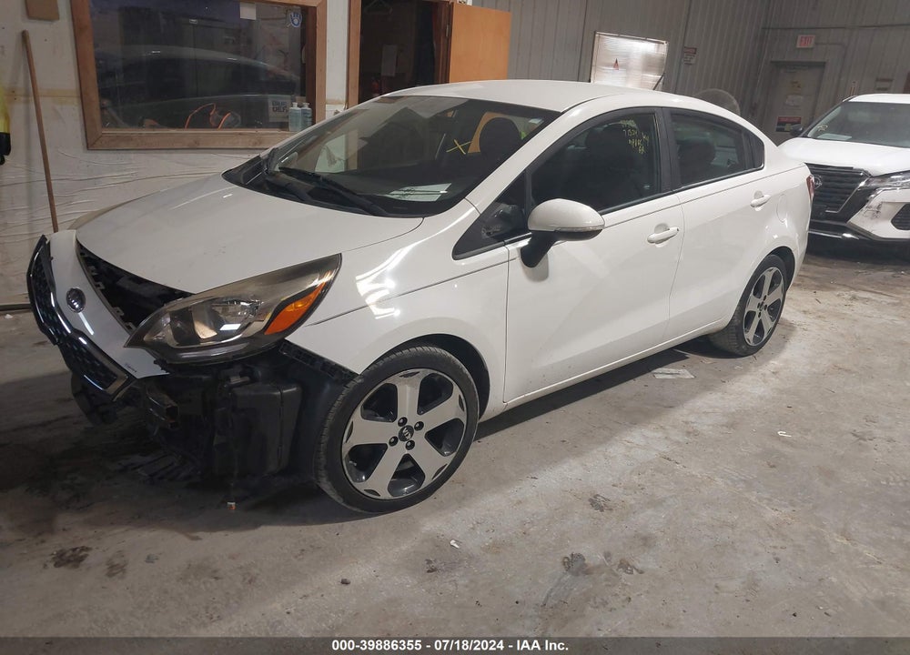 2012 KIA RIO SX VIN: KNADN4A34C6058131