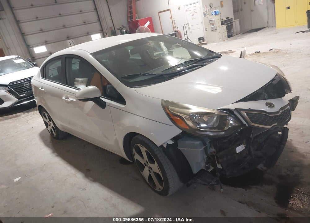 2012 KIA RIO SX VIN: KNADN4A34C6058131