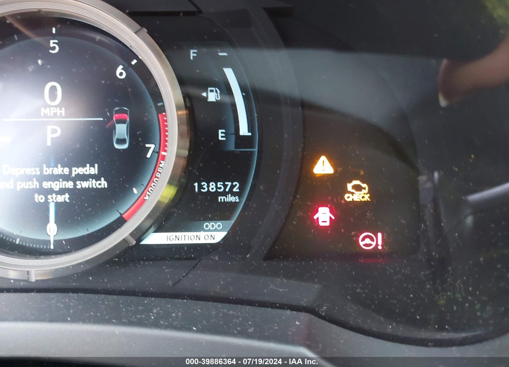 2014 LEXUS IS 250 VIN: JTHBF1D29E5024458