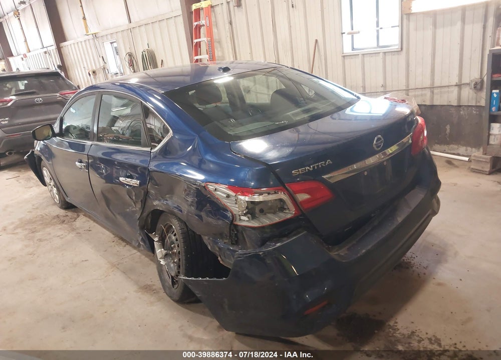 2016 NISSAN SENTRA SV VIN: 3N1AB7AP3GY318944
