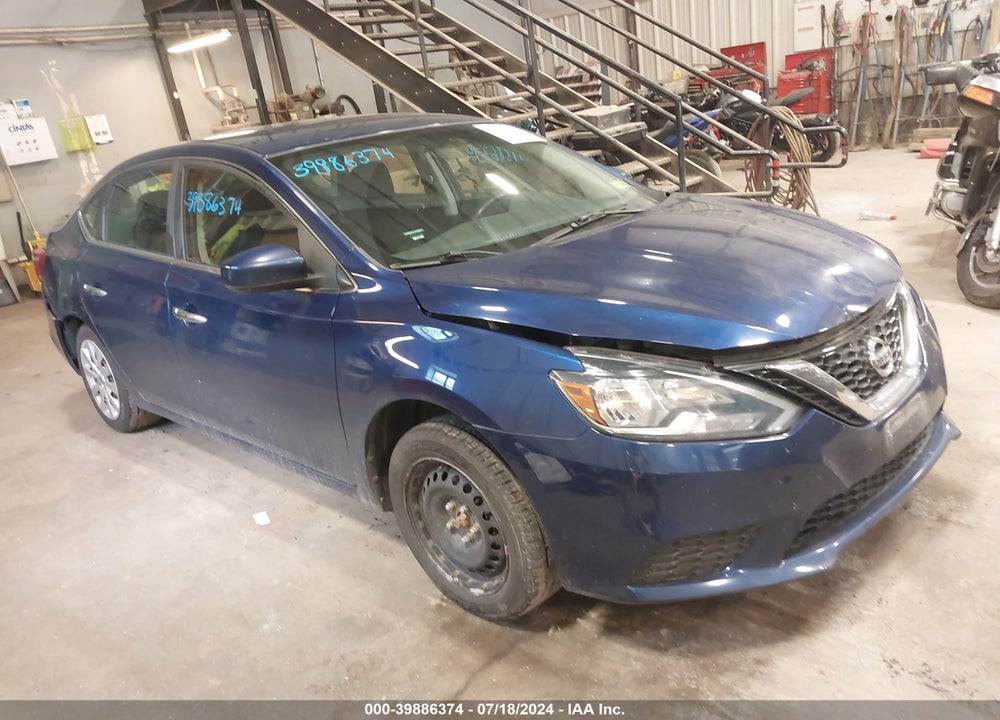 2016 NISSAN SENTRA SV VIN: 3N1AB7AP3GY318944
