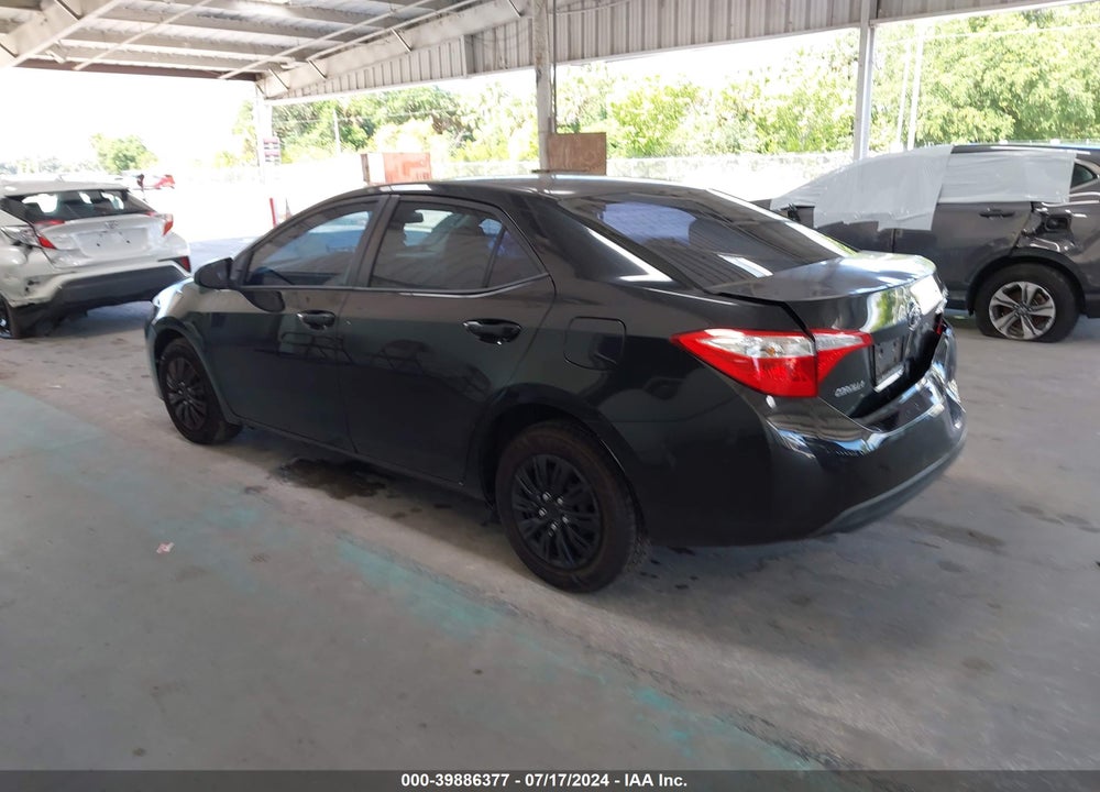 2015 TOYOTA COROLLA L VIN: 2T1BURHE1FC297294