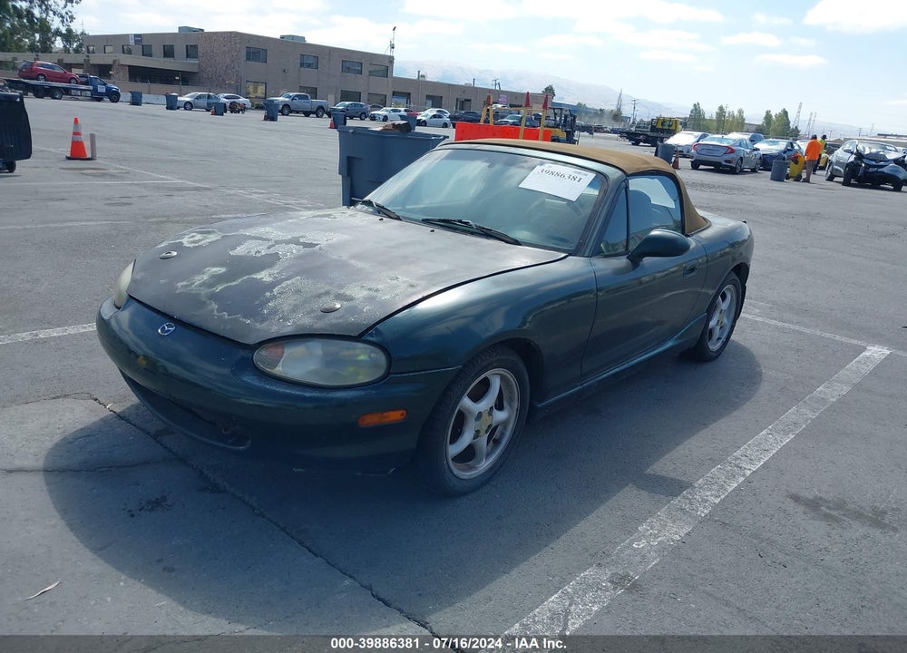 1999 MAZDA MX-5 MIATA LEATHER PKG/POPULAR EQUIPMENT PKG/SPORTS PKG/TOURING PKG VIN: JM1NB3535X0133738