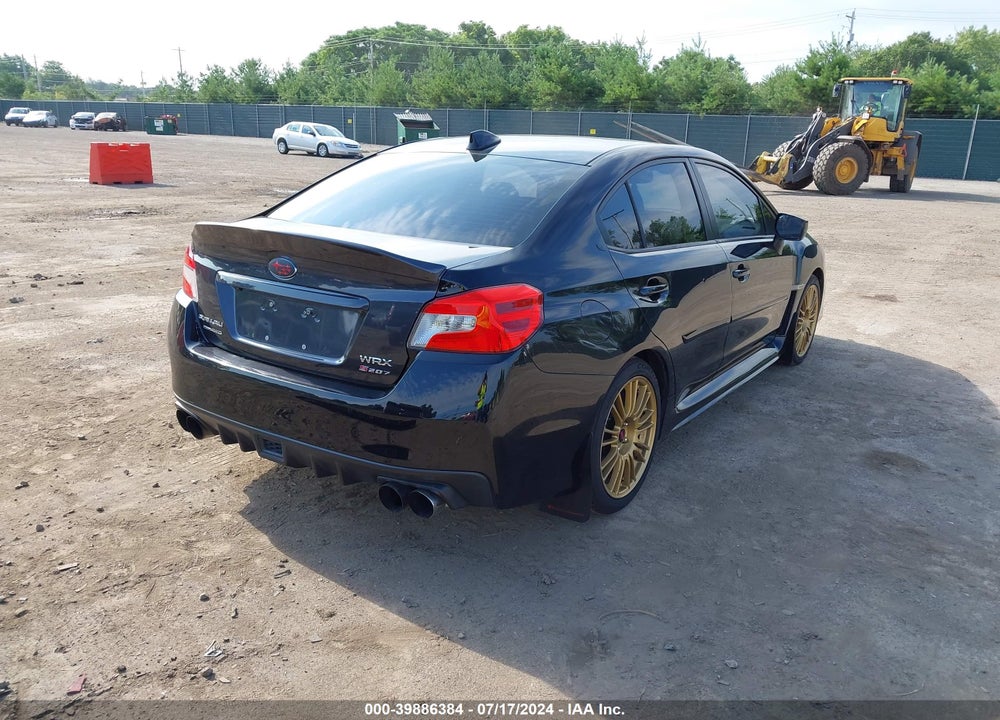 2015 SUBARU WRX PREMIUM VIN: JF1VA1D69F9800703