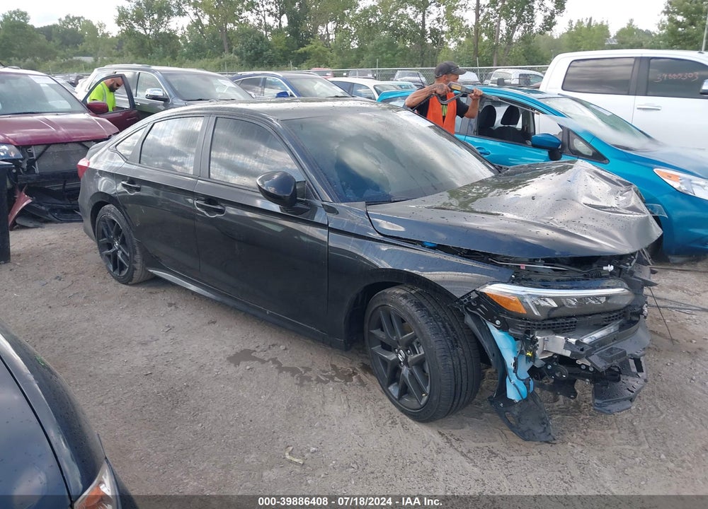 2025 HONDA CIVIC SPORT VIN: 2HGFE2F57SH501087
