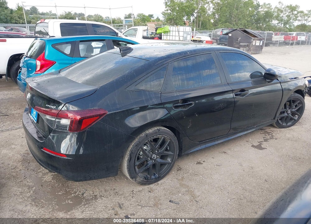 2025 HONDA CIVIC SPORT VIN: 2HGFE2F57SH501087