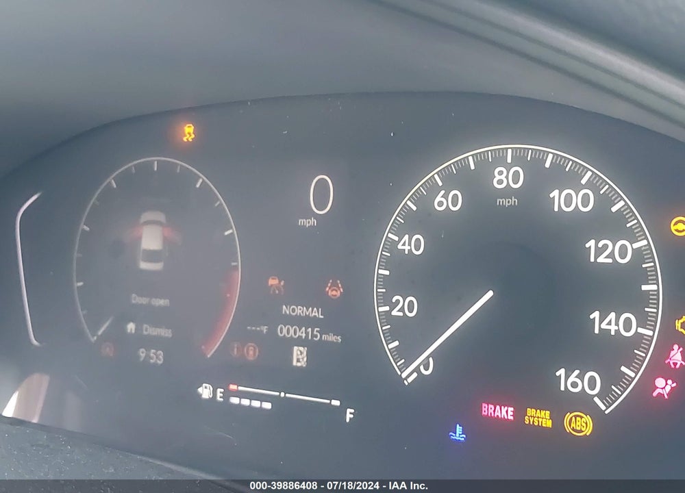 2025 HONDA CIVIC SPORT VIN: 2HGFE2F57SH501087