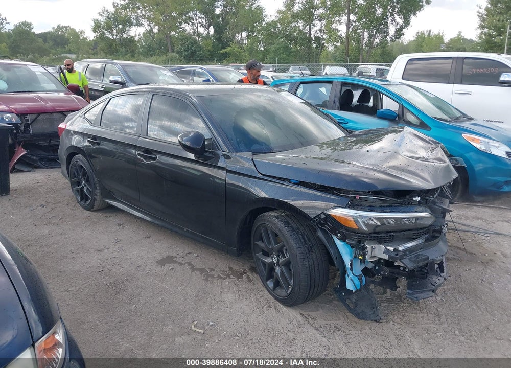 2025 HONDA CIVIC SPORT VIN: 2HGFE2F57SH501087