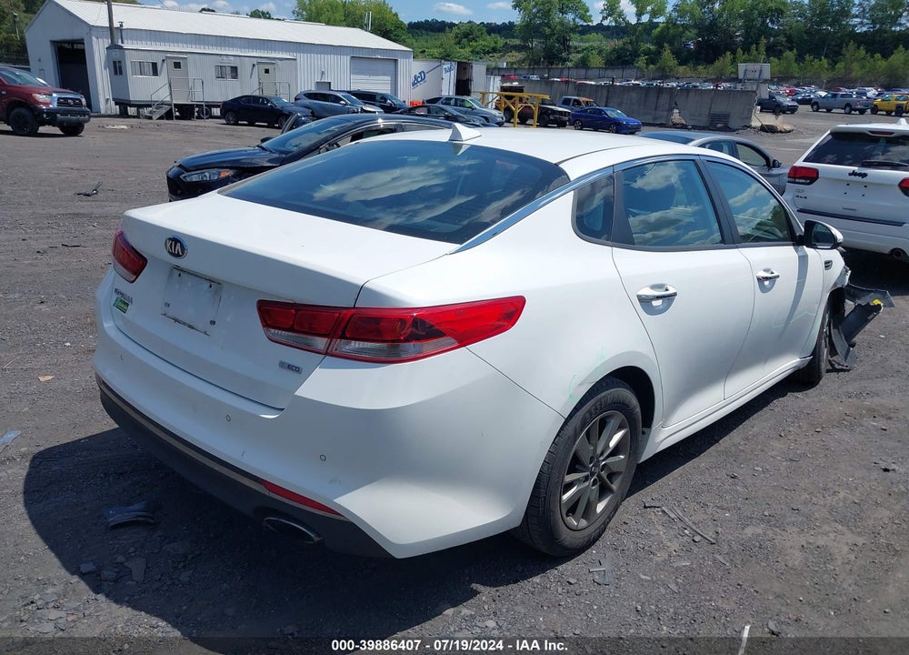 2018 KIA OPTIMA LX TURBO VIN: 5XXGT4L10JG190903