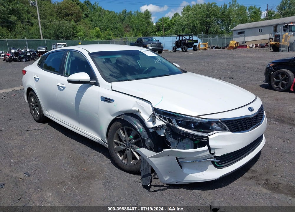 2018 KIA OPTIMA LX TURBO VIN: 5XXGT4L10JG190903