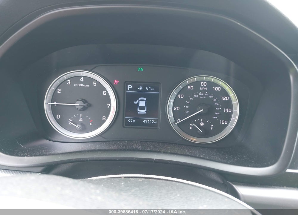 2019 HYUNDAI SONATA SE VIN: 5NPE24AF2KH737183