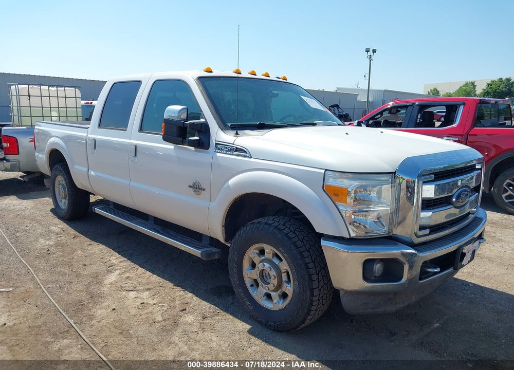 2012 FORD F-250 LARIAT VIN: 1FT7W2BT2CED06897