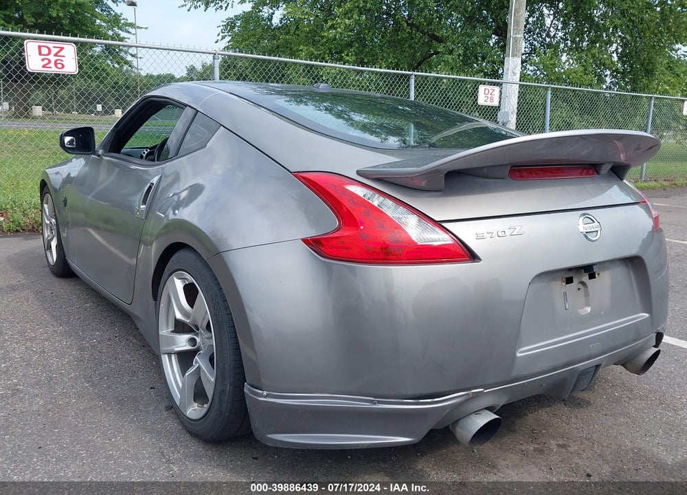 2009 NISSAN 370Z TOURING VIN: JN1AZ44E59M408266