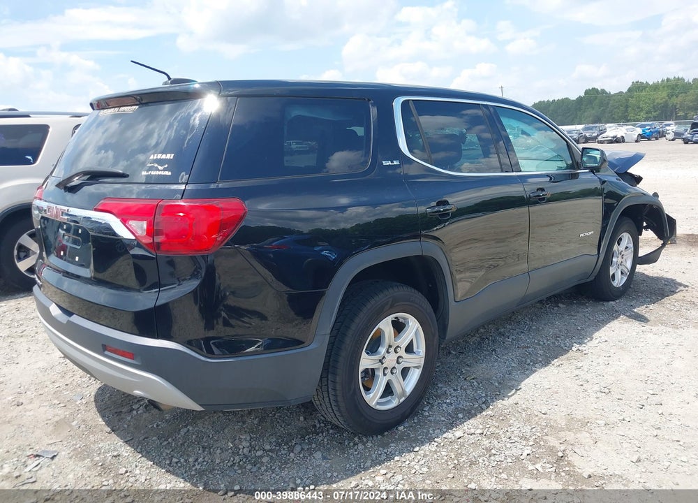 2019 GMC ACADIA SLE-1 VIN: 1GKKNKLA7KZ276527