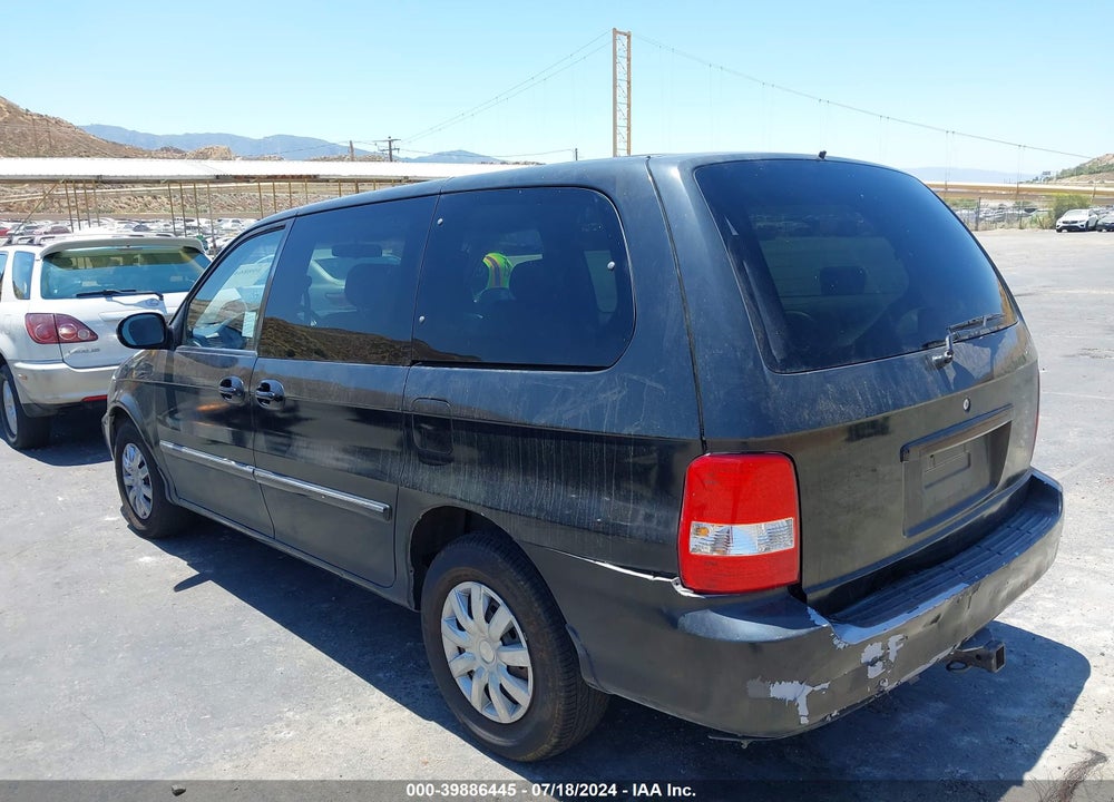 2005 KIA SEDONA EX/LX VIN: KNDUP132756755960