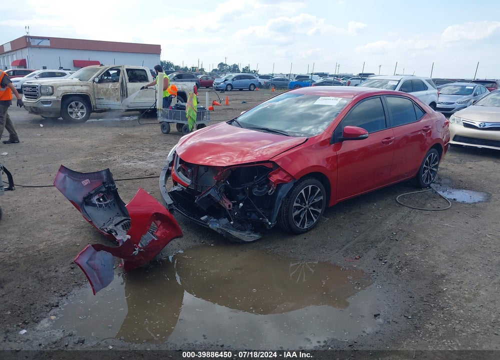 2019 TOYOTA COROLLA SE VIN: 5YFBURHE2KP892987
